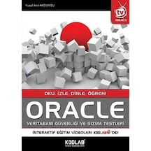 Oracle Veritabanı Güvenliği ve Sızma Testleri - Yusuf Anıl Akduygu - Kodlab