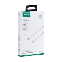 100w 5a Qc Pd Örgülü Hızlı Şarj Kablosu İle Hızlı Şarj