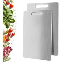 River World Paslanmaz Çelik 2 Boyutta Kesme Panosu Çok Renkli