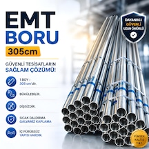 Emt Boru 305cm 3/4" İnç