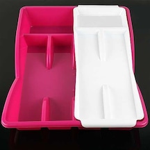 Plastik Çekmece İçi Kaşıklık Dubleks İki Katlı Plastik Kaşıklık