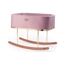 Will Beside Large Pink Gold Anne Yanı Beşik Pembe