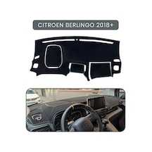 Cıtroen Berlingo 2018+torpido Koruma Halısı Gri Kenar
