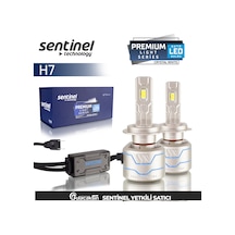 Sentinel Premium Beyaz Led Xenon Ampül Seti 85w 14000 Lumen H7 H7
