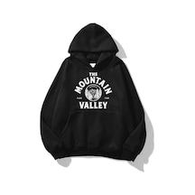 Tarzsokak Unisex Mountain Valley Sweatshirt Siyah