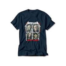 Metallica Spitout The Bone Lacivert Tişört