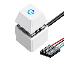 Alfais 5015 Pc Led Işıklı Harici Başlatma Güç Açma Kapama Düğmesi