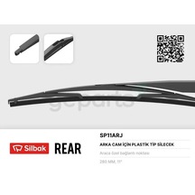 Silecek Supurgesı Arka 280mm Mercedes W246 S204 . Opel Astra G . Psa 407 508 5008 308 2008