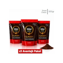 Shazel Classic Çözünebilir Kahve 500 Gr 3 Paket Granül