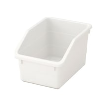 Saklama Düzenleme Kutusu MeridyenDukkan Beyaz Renk 19x26x15 Cm Dü