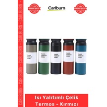 Termos Sızdırmaz Isı Yalıtımlı Vakumlu Piknik Kamp Plaj Ofis Seyahat Paslanmaz Dayanıklı Şık Modern