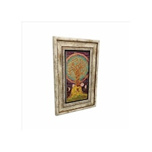 Yaşam Ağacı Baskılı Taş Tablo 20x30