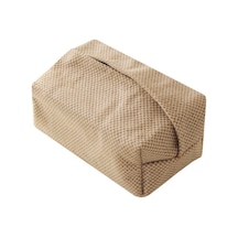 E-pamuk Keten Kumaş Sanat Doku Kutusu Basit Kağıt Kutusu Peçete Durumda Masaüstü Kağıt Tutucu Ev Ofis Araba Oturma Odası Yemek Masası