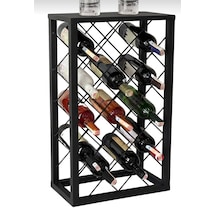 Trendesk Metal Şaraplık Şarap Standı Metal Stand