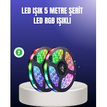 Mey İthalat Enerji Tasarruflu Rgb Şerit Led 5 Metre