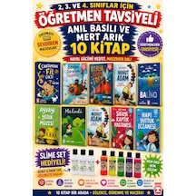 Mert Arık Ve Anıl Basılı 2,3. Ve 4.sınıflar İçin Öğretmen Tavsiyeli 10 Kitap Slime Set Hediyeli