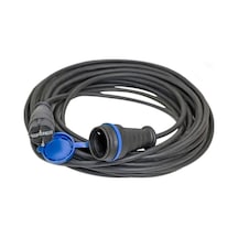 Kablo Siyah Uzatma Kablosu 3x1.5 Mm Ttr Topraklı 7 Metre Seyyar Kablo 1