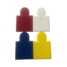 Ütü ile Yapışan Boncuk Kalıp Tezgahı - Boncuk Dizme Kalıbı 4 Adet