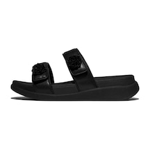 Roncato 090 All Black Sandalet Kadın Diğer Iw5-090 / 675 Fitflop F-mode Go Beadie-button Adjustable Two-bar Siyah