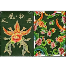 Bpcc Phoenix And Peony Green Oyun Kağıdı İskambil Kartları