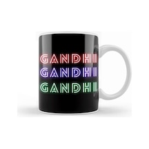 Gandhi Quotes Gifts Vintage Retro Rainbow Style Kupa Bardak Porselen No11962 Karışık