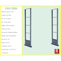Eas 3006 Mağaza Ürün Koruma Alarm Sistemi Rf 8.2 Mhz