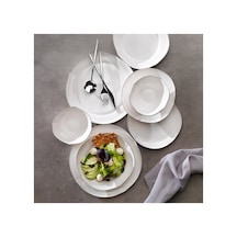 Diverso Yemek Takımı 24 Parça-platin Beyaz