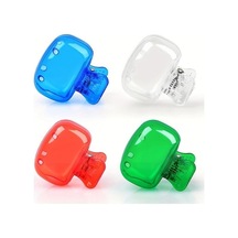 Fastbuy Şeffaf Seyahat Diş Fırçası Kılıfı, 1 Adet, Seyahat Diş Fırçası Kafası, Kapaklı Fırça Koruyucu Şeffaf