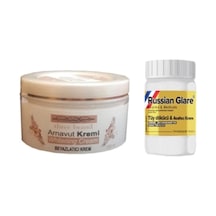 Three Brand 100 Ml Arnavut Kremi 1 Ad + Russıan Glare Tüy Dökücü Azaltıcı Merhem 50ml 1 Ad