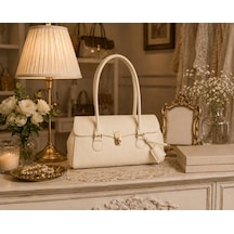 Housebags Jardin Elegance New Trend Omuz Çantası Bej
