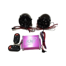 Motosiklet Müzik Sistemi Mp3 Çalar Alarm Usb Okuyucu Radyo