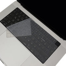 Macbook Uk İngilizce Klavye Koruyucu Iso Ters L Enter M1-m5 A2681 A3113 A3240 A3449 A2941 A3241 A2442 A2779 A2992 A2485 A2991 Keyboard Cover Touch Id Şeffaf