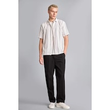 Defacto Relax Fıt Geniş Kesim Siyah Pantolon I1139ax26smbk81 Siyah-bk81