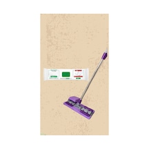 Mop Easy Clean Mopa Uyumlu Yer Temizlik Havlusu 50 Yaprak Mandallı Mop Aparatı