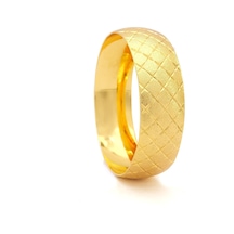 Ferizz Altın Kaplama Baklava Yıldız Model Bilezik 2 Cm Blz-3037 Altın