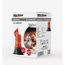 Led Tepe Döner İkaz Lambası 7 Fonksiyon 12v/24v E-belgeli 40w