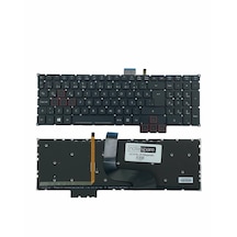 Acer İle Uyumlu Predator G5-793-7342, G5-793-73bm, G5-793-73kr Notebook Işıklı Klavye Siyah Tr