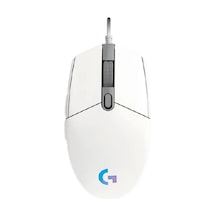 Logitech 910-005797 G203 Optik Kablolu Gaming Oyuncu Mouse Makrolu Beyaz Optik Diğer