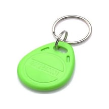 Manyetik Anahtarlık Rfid Keyfob Göstergeç Tag Yeşil - 10 Adet