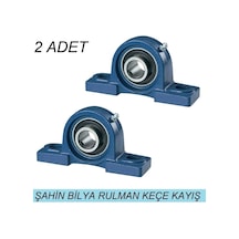 Ucp 204 Yataklı Rulman P204 Bilyalı Yatak 20mm Iç Ölçü 2.li Paket Standart