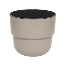 Omnipazar So-kup5 Kuple Plastik İç Kovalı Saksı Takımı 26 Litre No 5 Kirli Beyaz 113
