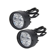 Knmaster Badger 12w Ayna Bağlantılı Motosiklet Sis Farı Takımı N11.3413