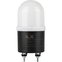 İlx Rgb Ikaz Lambası - Ø70 V7k Sabit Seri 220 Vac Ses Yok 5 Renk