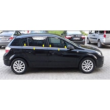 Woc Chrome Opel Astra H Hb Krom Cam Çıtası 2004 Sonrası 4 Parça P