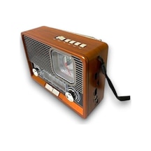 Bluetooth Hoparlör - Nostaljikradyo 1647 Kablosuz, Şarjlı, Taşınabilir