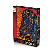 Ks Games 1500 Parça Puzzle Zebra
