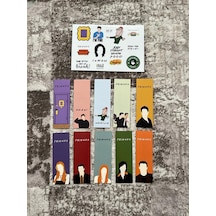 Friends Dizisi Kitap Ayraç ve Stickers Seti Pytkstkryrc21