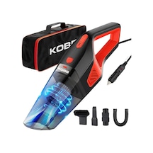 Kobb KBV12 12 V /120 W Araç Süpürgesi + 5 Parça Aksesuar Seti + Taşıma Çantası
