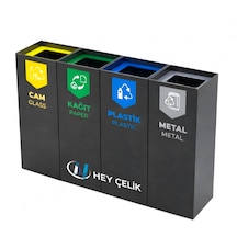 Sıfır Atık Geri Dönüşüm Ünitesi Gd-410 Metal Atık Ayrıştırma Sistemi Hey Çelik