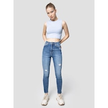 LOFT Natalie Skinny Fit Kadın Pantolon Lf2032504 Q1.v1 Denim